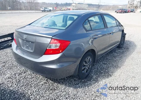 2012 Honda Civic Lx z USA, uszkodzony, nr VIN 19XFB2F54CE091708
